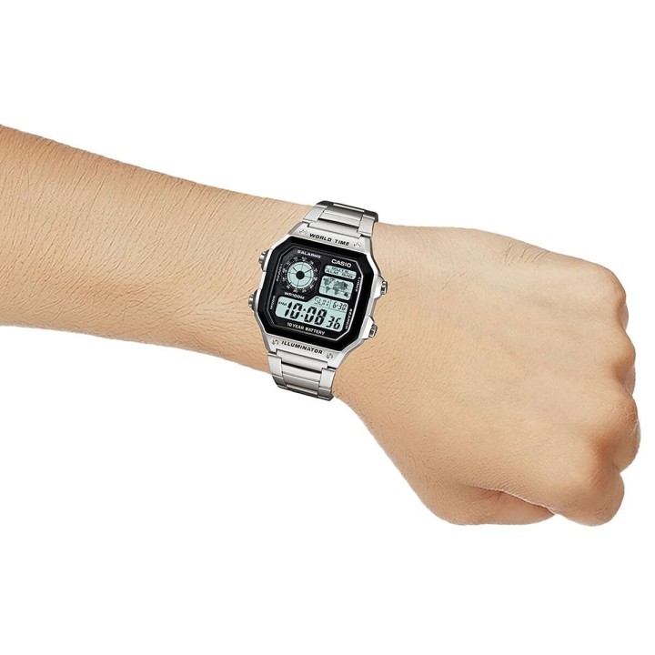 Orologio Uomo Casio ILLUMINATOR WORLDTIME