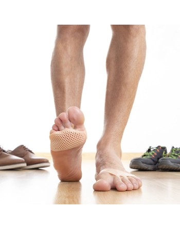 Mellemfodspuder af gelé i silikone SilStep InnovaGoods (Pakke med 2)