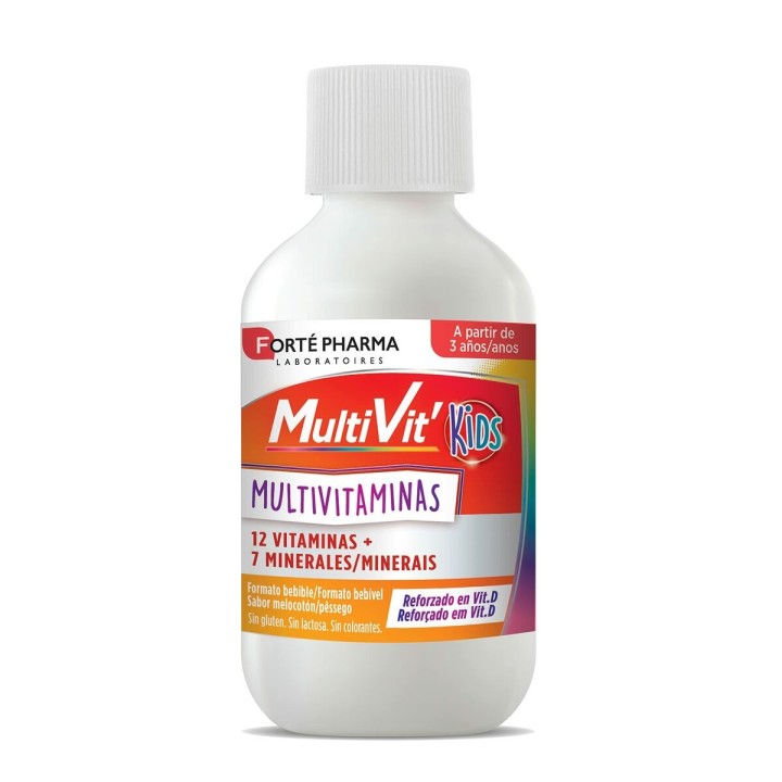 Multivitamin Forté Pharma Multivit Kids Fersken 150 ml
