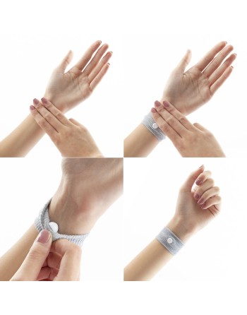 Anti-Schwindel-Armband mit Nei-Kuan Druckpunkt Nona InnovaGoods (2Er pack)