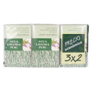 Jabón de Manos Agua Lavanda Puig Agua Lavanda 142-0350 (3 pcs) 3 Piezas