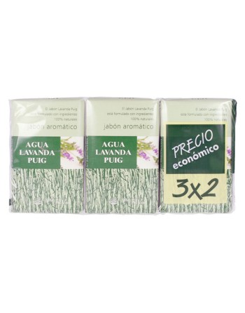 Håndsæbe Agua Lavanda Puig Agua Lavanda 142-0350 (3 pcs) 3 Dele