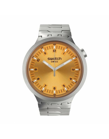 Montre Unisexe Swatch SB07S103G Jaune Argenté
