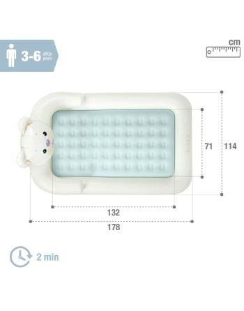 Inflatable Mattress Intex Junior Bear 114 x 10 x 178 cm 3 Units