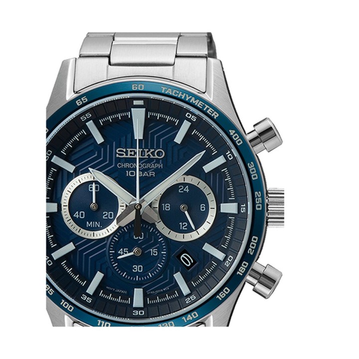 Herreur Seiko SSB445P1 Sølvfarvet