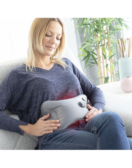 Bolsa de Agua Caliente Ajustable Recargable Hutter InnovaGoods Gris 400 W