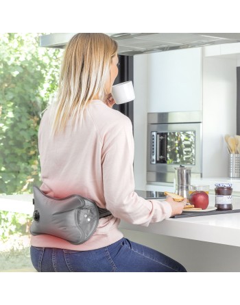 Borsa per acqua calda ricaricabile, regolabile Hutter InnovaGoods Grigio 400 W