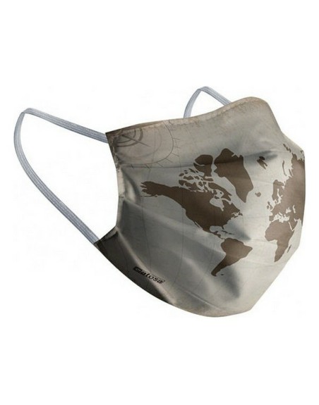 Masque en tissu hygiénique réutilisable Maps Enfant