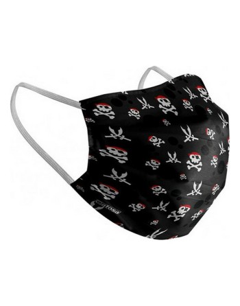 Hygienic Reusable Fabric Mask 6-9 years Pirate