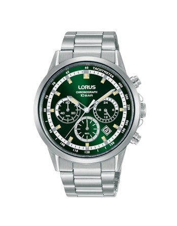 Herrenuhr Lorus RT393JX9 Schwarz Silberfarben