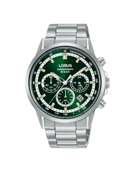 Herrenuhr Lorus RT393JX9 Schwarz Silberfarben