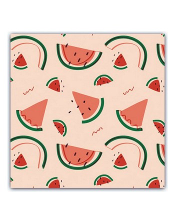 Wiederverwendbare Stoff-Hygienemaske 10-12 Jahre Wassermelone