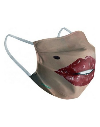 Masque en tissu hygiénique réutilisable Adulte Lèvres