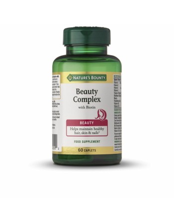 Vitamina B7 Nature's Bounty Beauty Complex Biotina 60 unidades