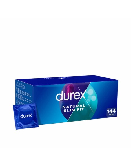 Preservativi Durex Natural Slim Fit 144 Unità