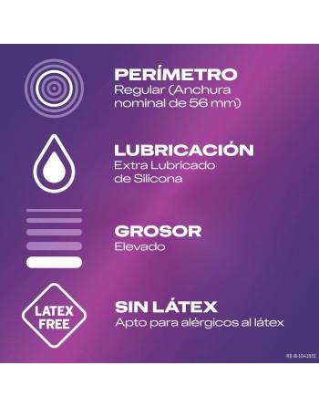 Latex-Free Condoms Durex Sin Latex 12 Units
