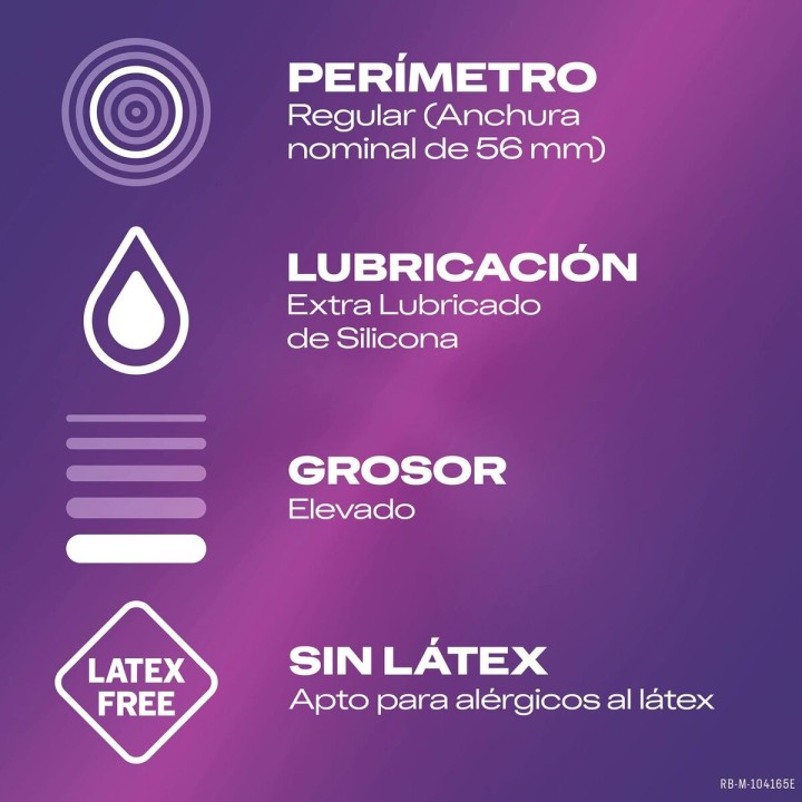 Preservativi senza lattice Durex Sin Latex 12 Unità
