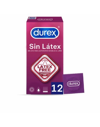 Preservativi senza lattice Durex Sin Latex 12 Unità