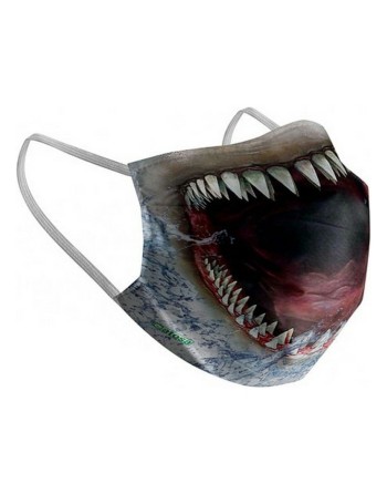 Masque en tissu hygiénique réutilisable 6-9 ans Requin