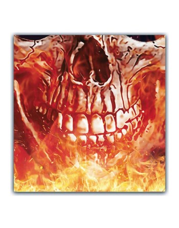 Wiederverwendbare Stoff-Hygienemaske Erwachsener Dämon