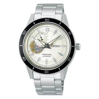 Orologio Uomo Seiko AUTOMATIC SKELETON Argentato (Ø 41 mm)