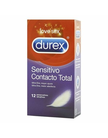Kondomer Durex Sensitivo Contacto Total 12 enheder