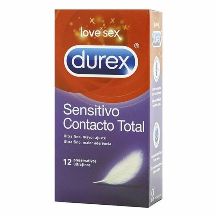 Préservatifs Durex Sensitivo Contacto Total 12 Unités