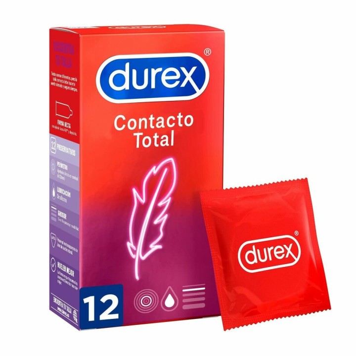 Kondomer Durex Sensitivo Contacto Total 12 enheder