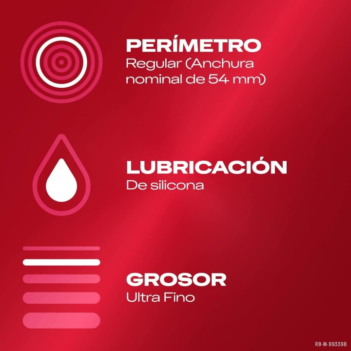 Kondomer Durex Sensitivo Contacto Total 12 enheder
