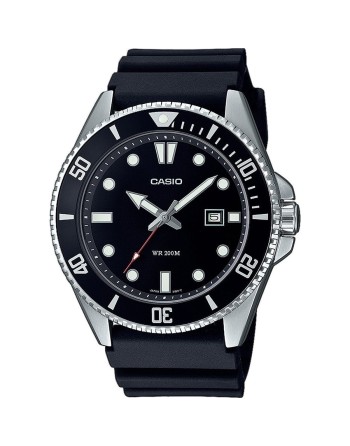 Herrenuhr Casio MDV-107-1A1VEF Schwarz