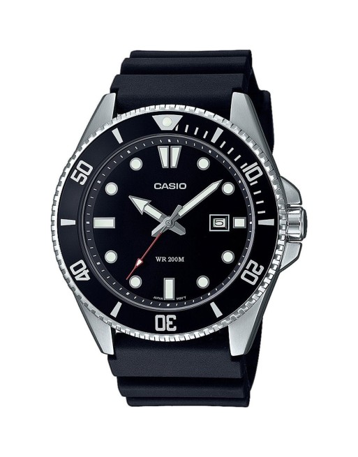 Herrenuhr Casio MDV-107-1A1VEF Schwarz