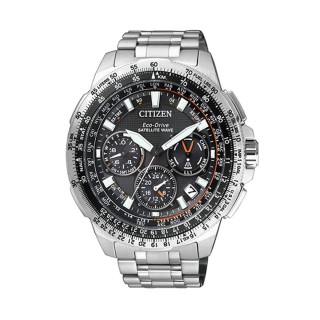 Herreur Citizen CC9020-54E (Ø 47 mm) Sort Sølvfarvet