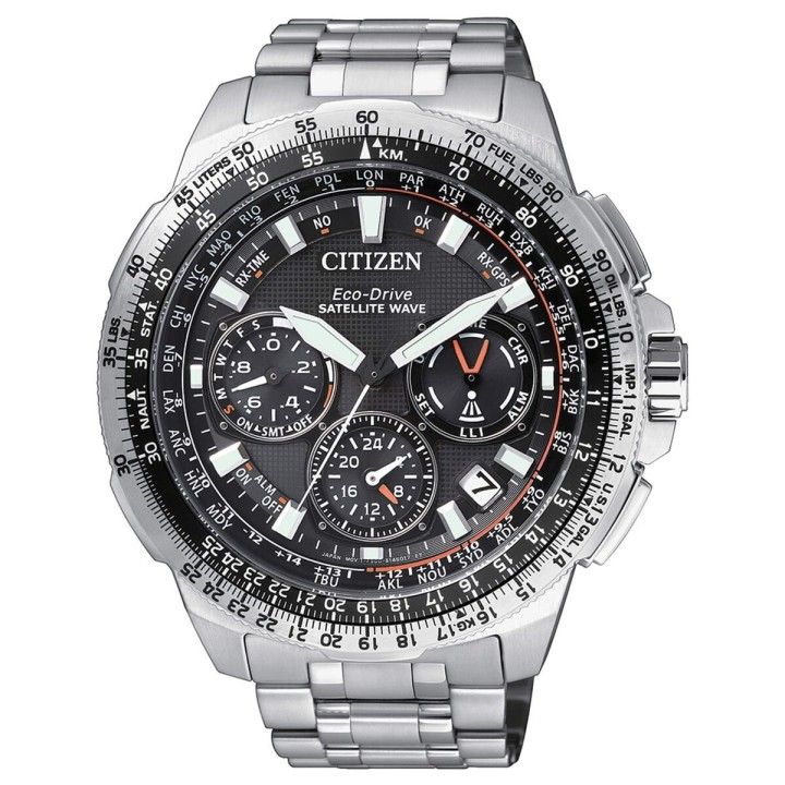 Orologio Uomo Citizen CC9020-54E (Ø 47 mm) Nero Argentato
