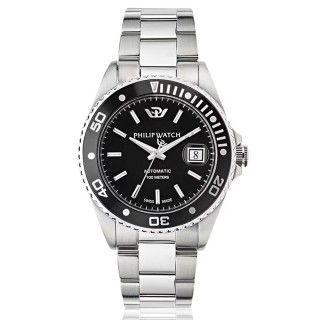 Herreur Philip Watch R8223597026 Sort Sølvfarvet