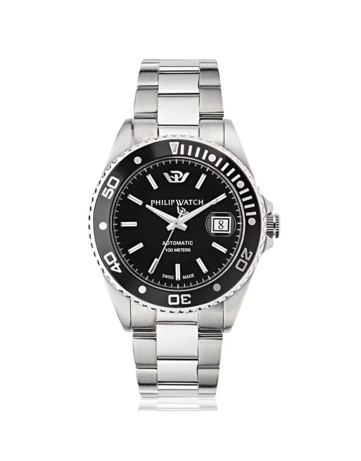 Herrenuhr Philip Watch R8223597026 Schwarz Silberfarben