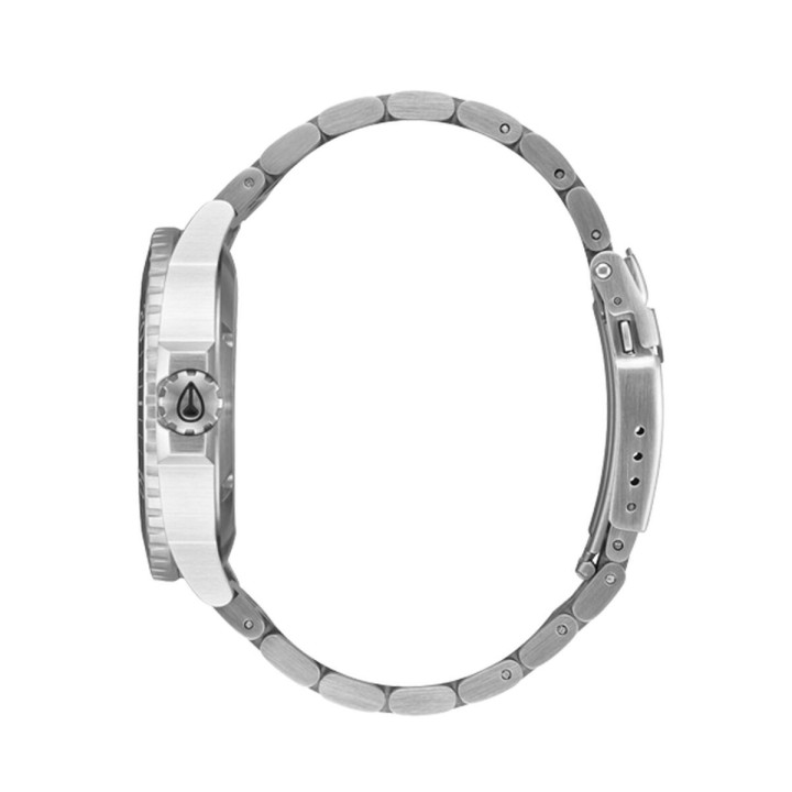Herreur Nixon A1402-5233 Sort Sølvfarvet