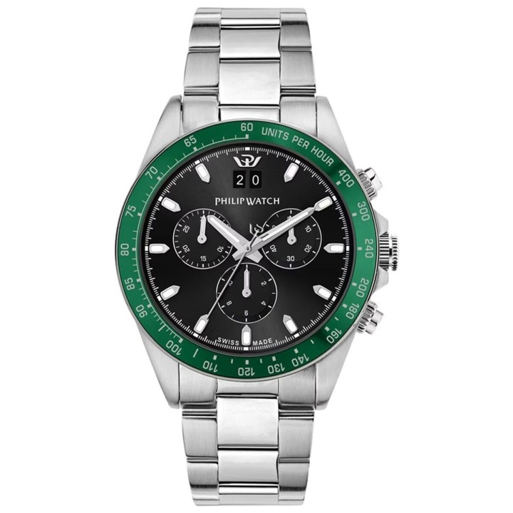Orologio Uomo Philip Watch R8273607010 Nero