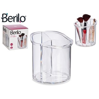 Makeup organisatoren 15 x 15 x 15,5 cm Gennemsigtig