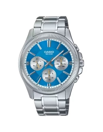 Orologio Uomo Casio DAY DATE MULTIFUNCTION - LIGHT BLUE