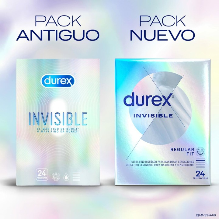 Préservatifs Invisibles Extra Sensitivo Durex 24 Unités