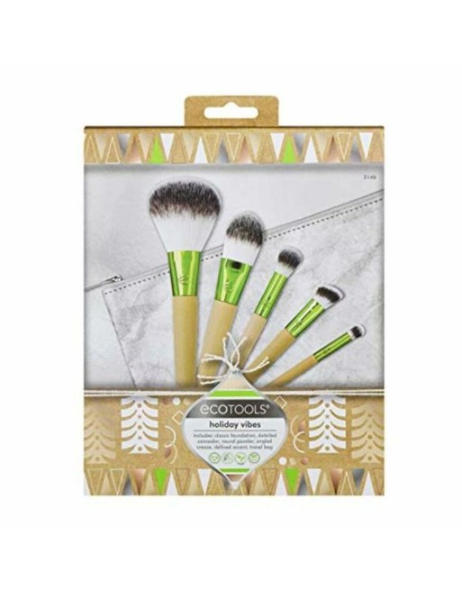 Set mit Schminkbürsten Holiday Vibes Ecotools 3146 6 Stücke (6 pcs)