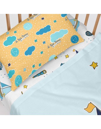 Juego de Sábanas HappyFriday Le Petit Prince Navigateur  Multicolor Cuna de Bebé 2 Piezas