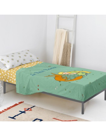Juego de Sábanas HappyFriday Le Petit Prince Le printemps  Multicolor Cama de 105 2 Piezas