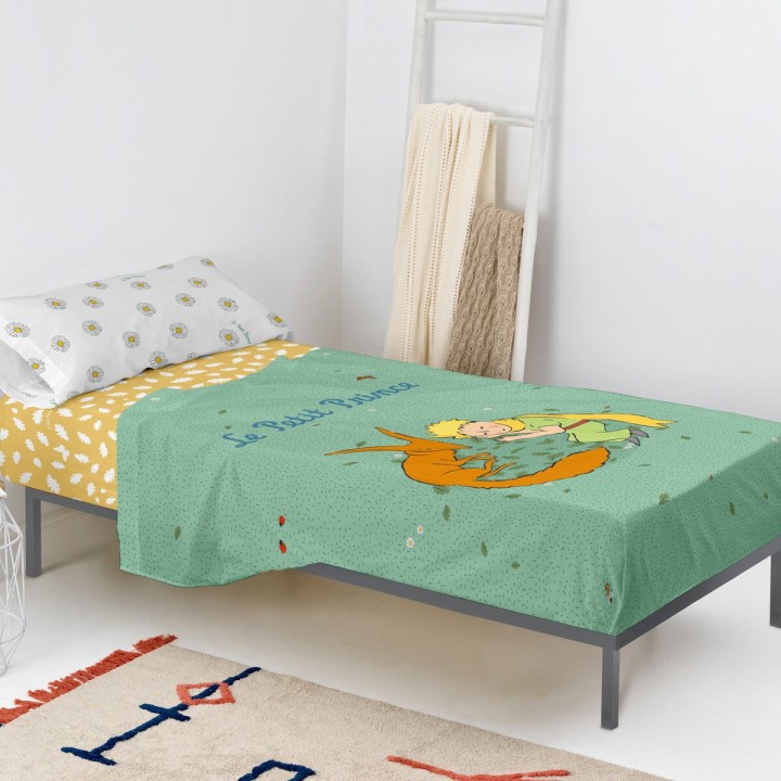 Set di Lenzuola HappyFriday Le Petit Prince Le printemps  Multicolore Singolo 2 Pezzi