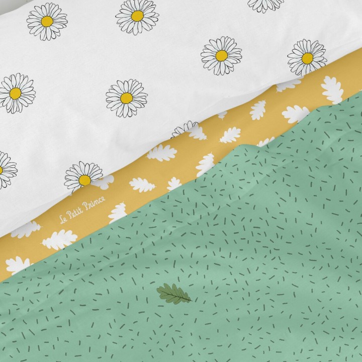 Bettwäsche-Set HappyFriday Le Petit Prince Le printemps  Bunt Einzelmatratze 2 Stücke