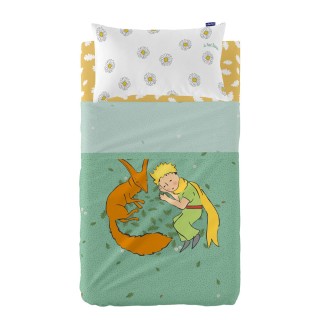 Sengetøj sæt HappyFriday Le Petit Prince Le printemps  Multifarvet Vugge til baby 2 Dele