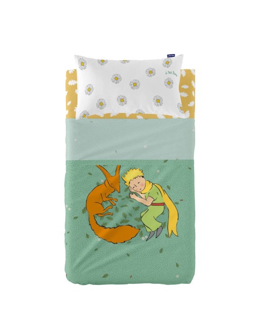 Jeu de draps HappyFriday Le Petit Prince Le printemps  Multicouleur Lit de bébé 2 Pièces