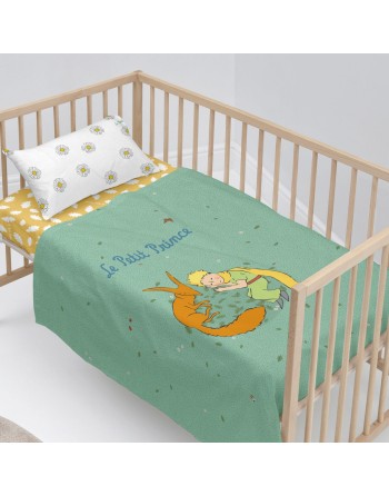Bettwäsche-Set HappyFriday Le Petit Prince Le printemps  Bunt Babybettchen 2 Stücke