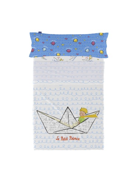 Jeu de draps HappyFriday Le Petit Prince Navire  Multicouleur Lit 1 persone 2 Pièces