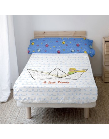 Jeu de draps HappyFriday Le Petit Prince Navire  Multicouleur Lit 1 persone 2 Pièces